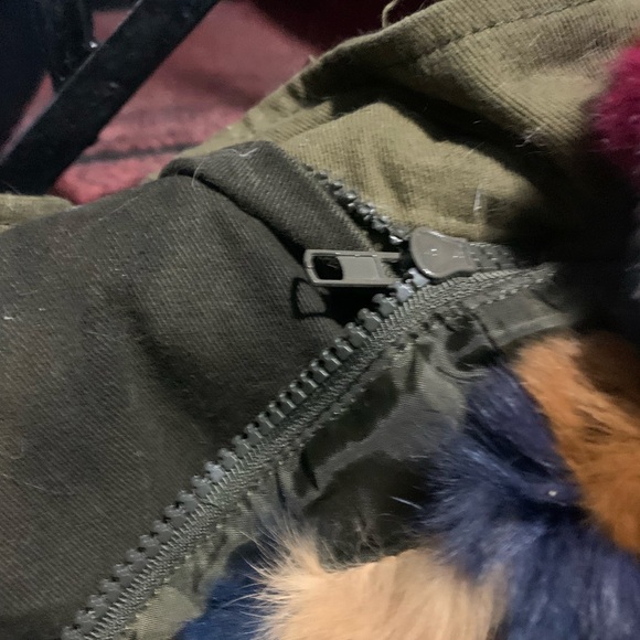 J.military by Jocelyn fur lined hooded vest - Picture 7 of 14